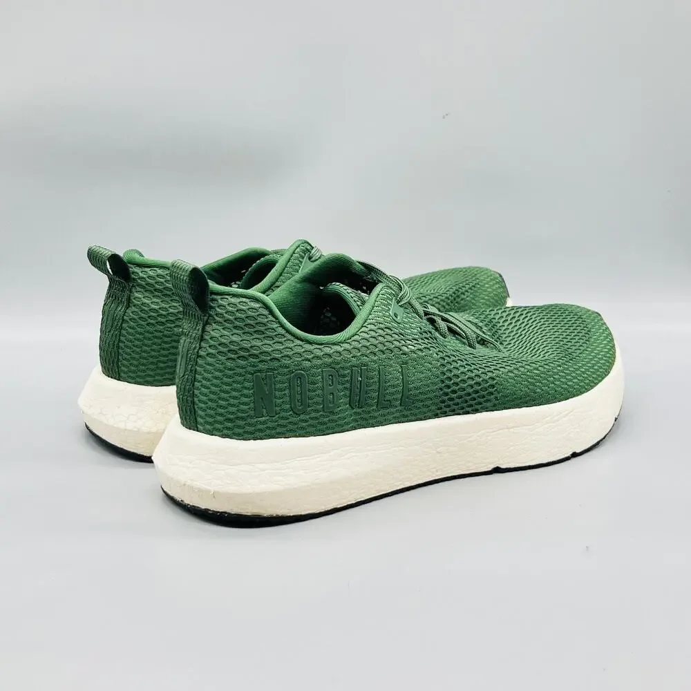 NOBULL Shoes Mens 13 Green Drive Mesh Road Running Athletic Sneakers Comfort